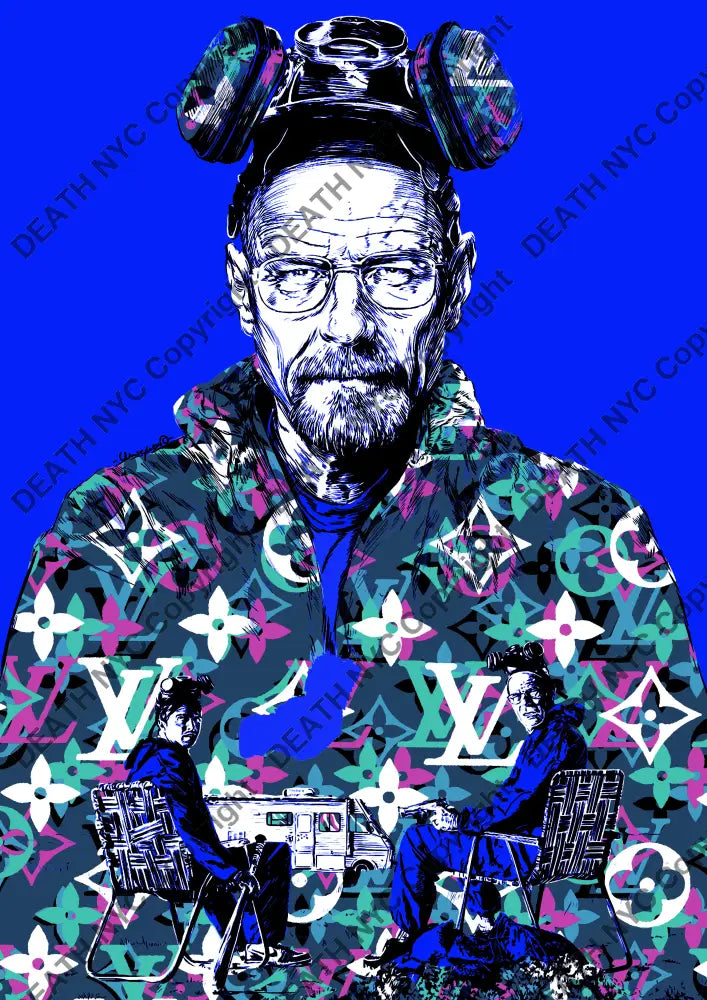 ’Deathmi1301’ 45X32Cm Breaking Bad (Edition Of 100*) (2023) Art Print