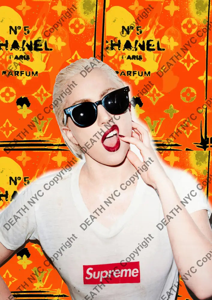 ’Deathmi318’ 45X32Cm Gaga (Edition Of 100*) (2023) Art Print