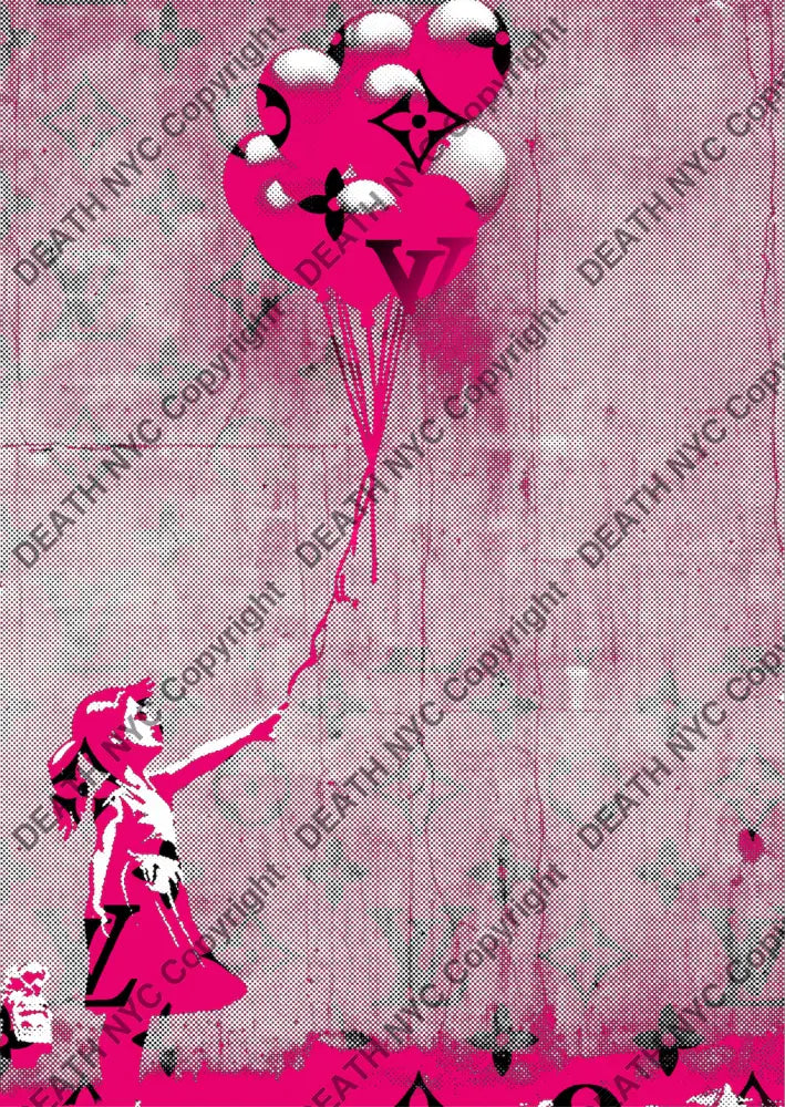 ’Deathmm101’ 45X32Cm Banksy (Edition Of 100*) (2024) Art Print