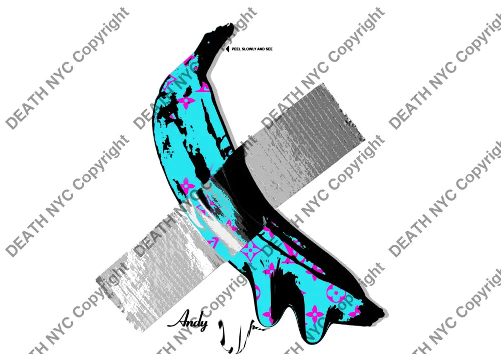 ’Deathmo91’ 45X32Cm Banana (Edition Of 100*) (2024) Art Print