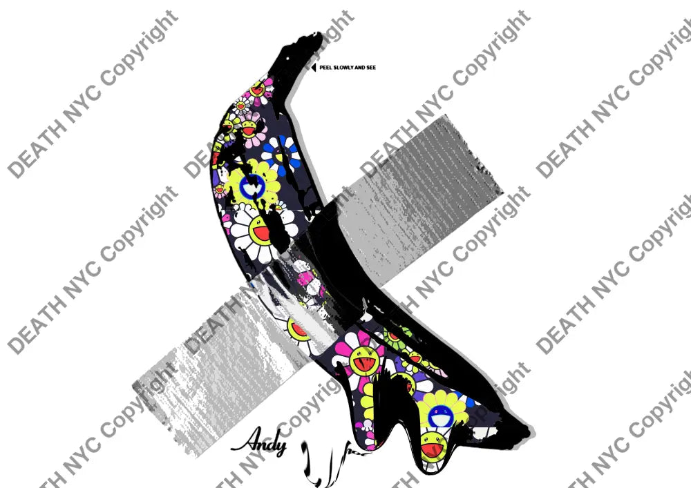 ’Deathmo92’ 45X32Cm Banana (Edition Of 100*) (2024) Art Print
