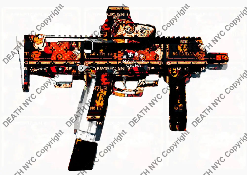 ’Deathmp106’’ 45X32Cm (Hc Edition) (2021) Art Print