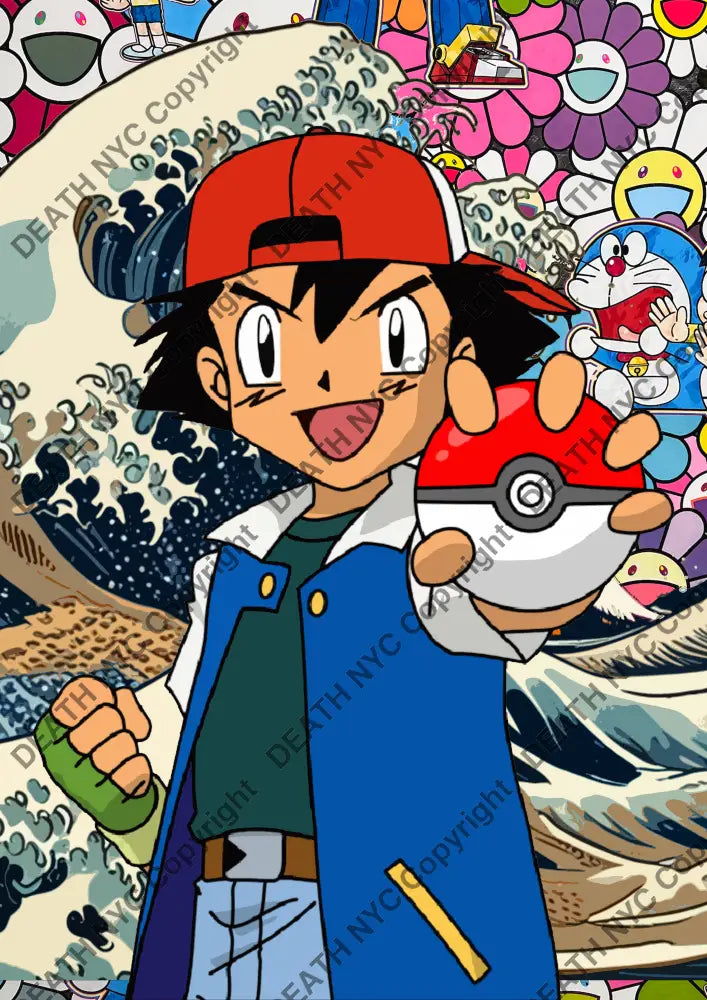 ’Deathmz198’ 45X32Cm Pokemon (Edition Of 100*) (2024) Art Print