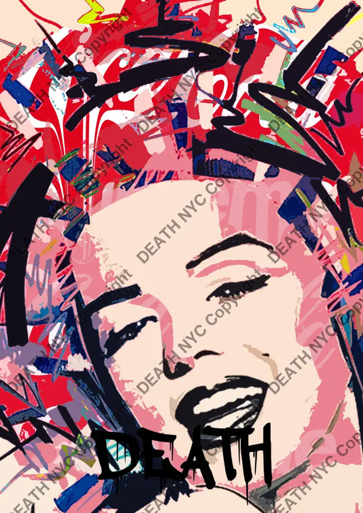 ’DEATHMZ52’’ 45x32cm monr (Edition of 100*) (2024) Art Print