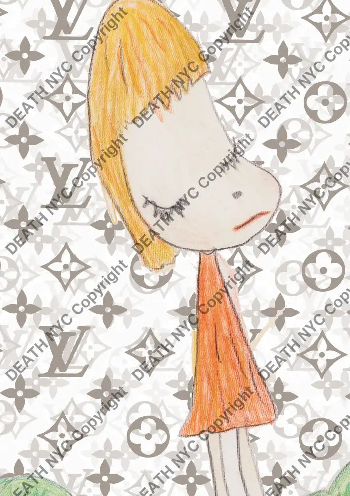 ’Deathnc92’ 45X32Cm Cute (Edition Of 100*) (2024) Art Print