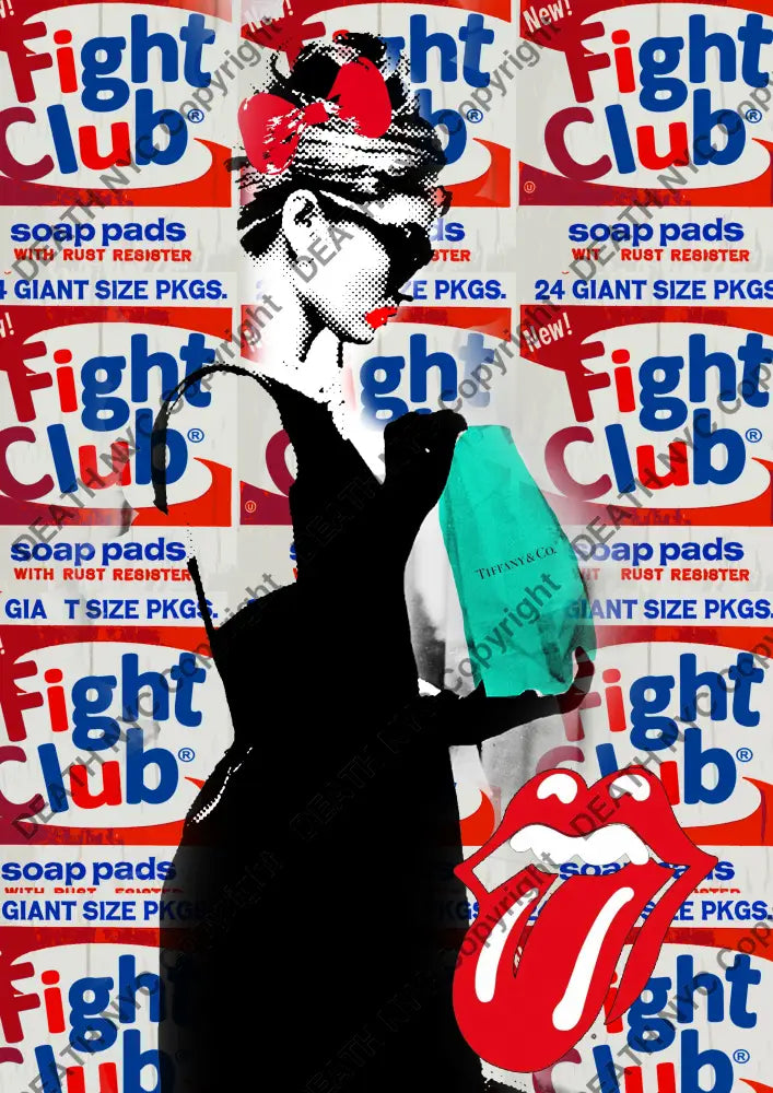 ’Deathng112’ 45X32Cm Audrey (Edition Of 100*) (2024) Art Print