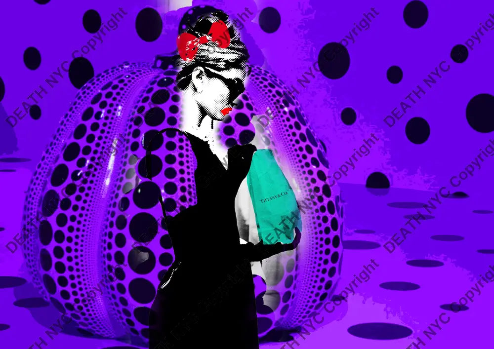 ’Deathng116’ 45X32Cm Audrey (Edition Of 100*) (2024) Art Print