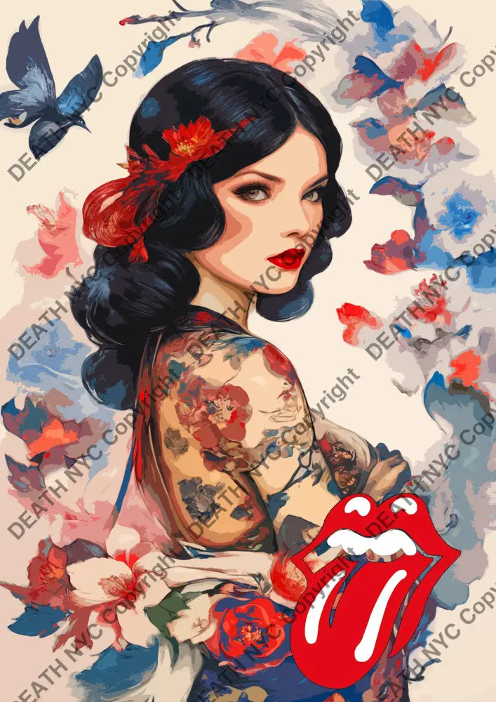 ’DEATHNG132’’ 45x32cm cute (Edition of 100*) (2024) Art Print