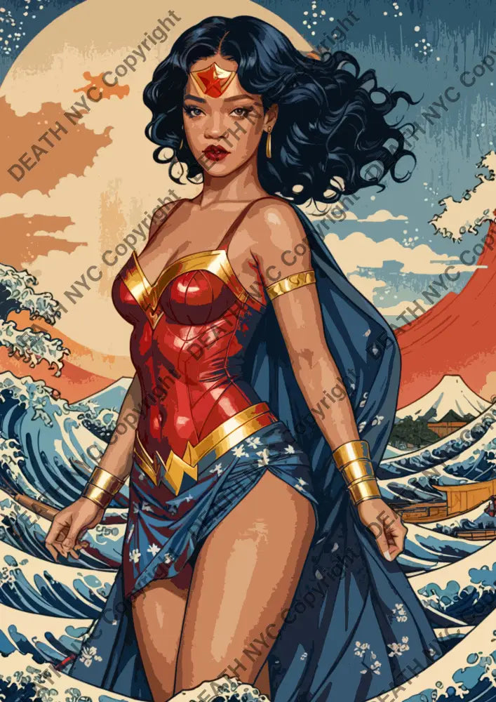 ’Deathnq155’’ 45X32Cm Rihanna (Edition Of 100*) (2024) Art Print