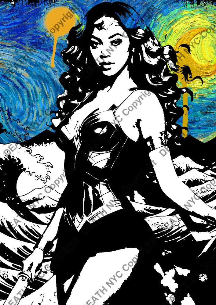 ’Deathnq99’’ 45X32Cm Beyonce (Edition Of 100*) (2024) Art Print