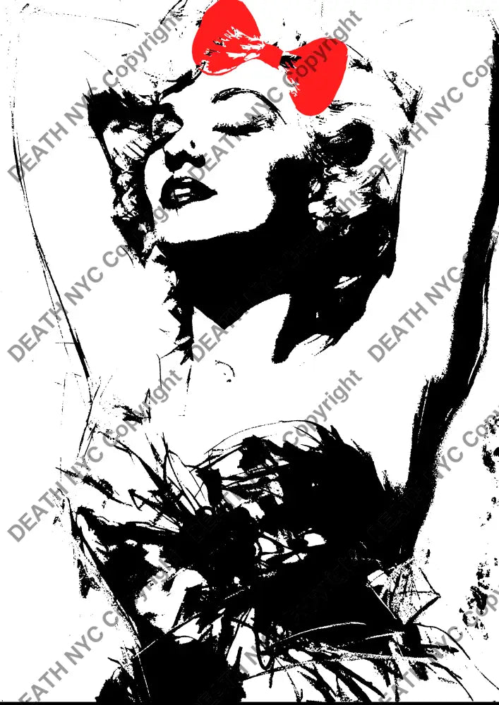 ’DEATHNU115’’ 45x32cm monr (Edition of 100*) (2024) Art Print