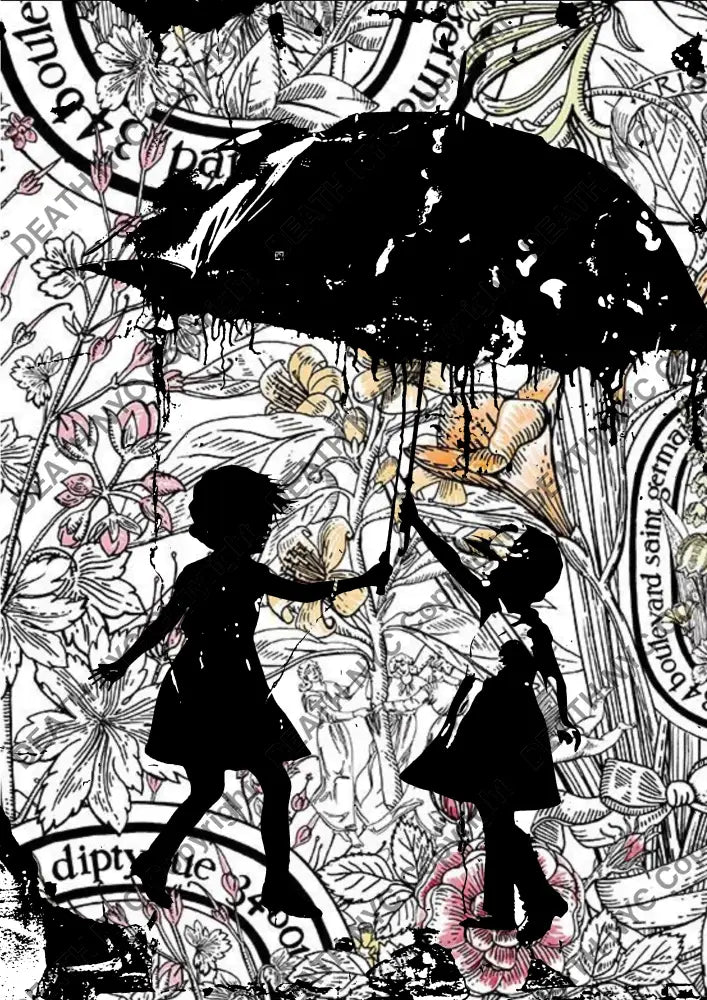 ’Deathnw55’’ 45X32Cm Banksy (Edition Of 100*) (2024) Art Print