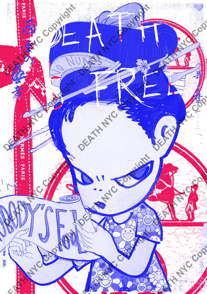 Deatho93 45X32Cm (Edition Of 100) (2020) Art Print