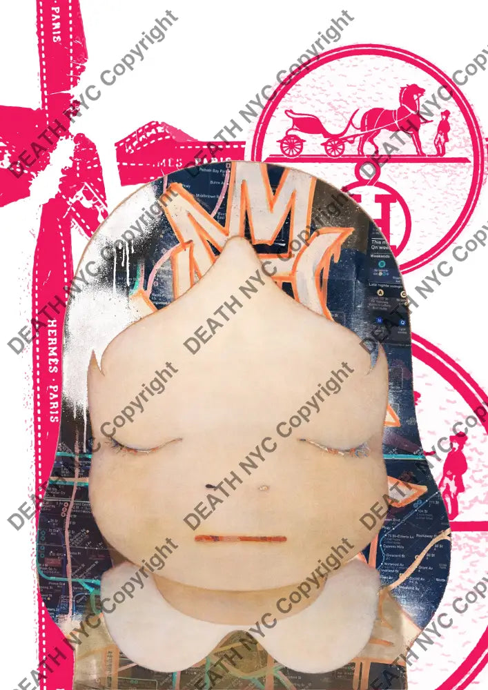 Deatho99 45X32Cm (Edition Of 100) (2020) Art Print