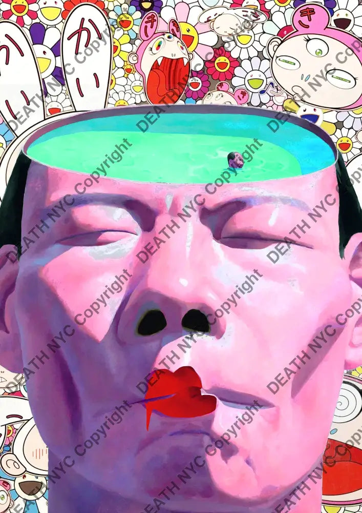 Deathp310 Min Haha (Edition Of 100) (2022) Art Print