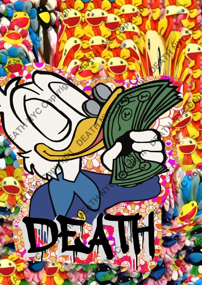 Deathp752 Donald Duck (Edition Of 100) (2022) Art Print