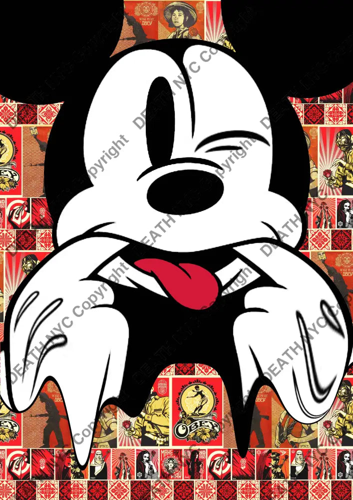 Deathp831 Mickey (Edition Of 100) (2022) Art Print