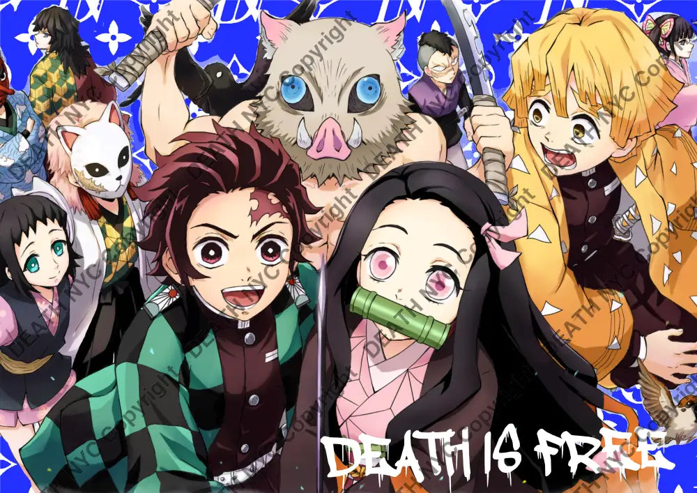 Deathp9 Demon Slayer (Edition Of 100) (2020) Art Print