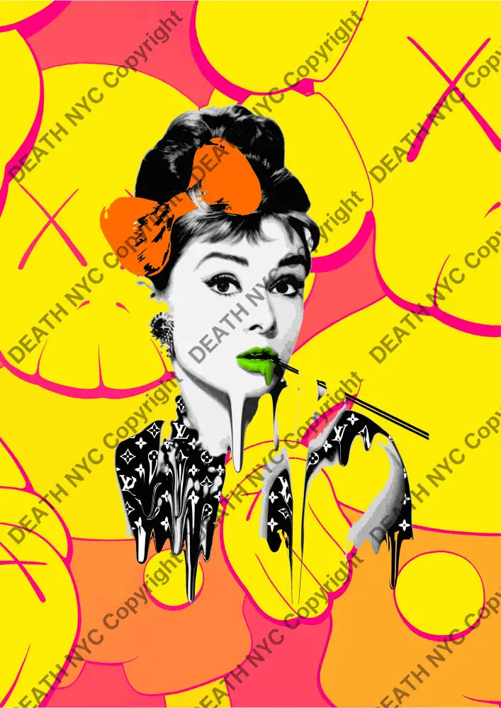 Deathq100 Audrey (Edition Of 100) (2022) Art Print