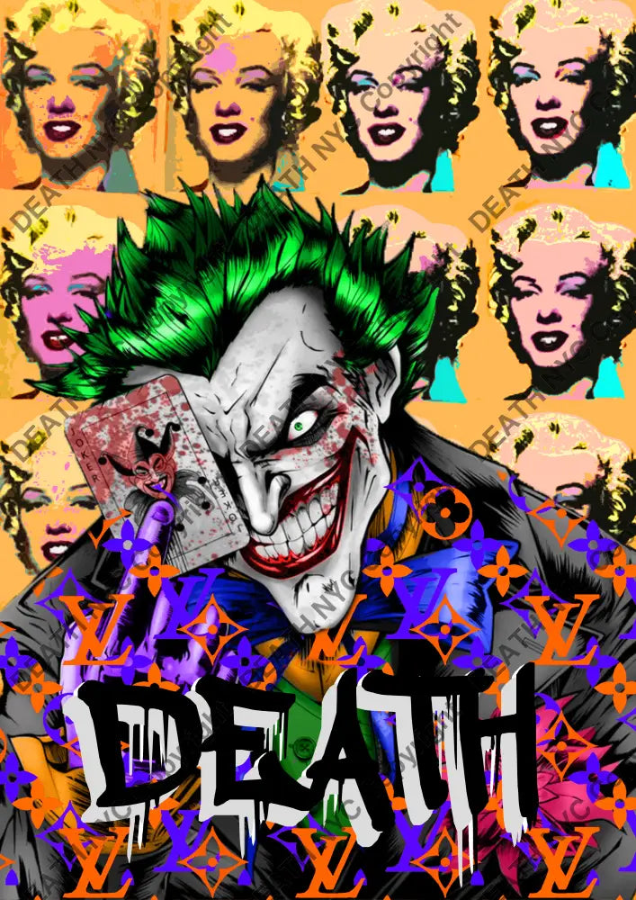 Deathq1259 Joker (Edition Of 100) (2022) Art Print