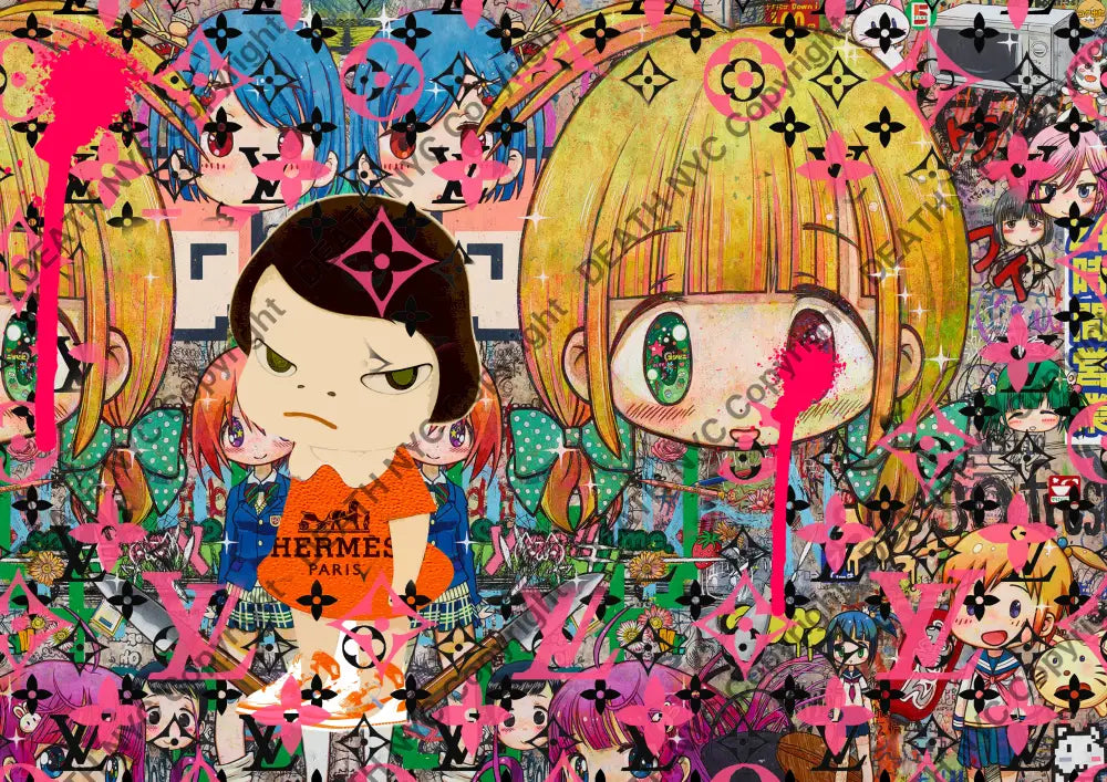 Deathq1555 Cute Mr (Edition Of 100) (2022) Art Print
