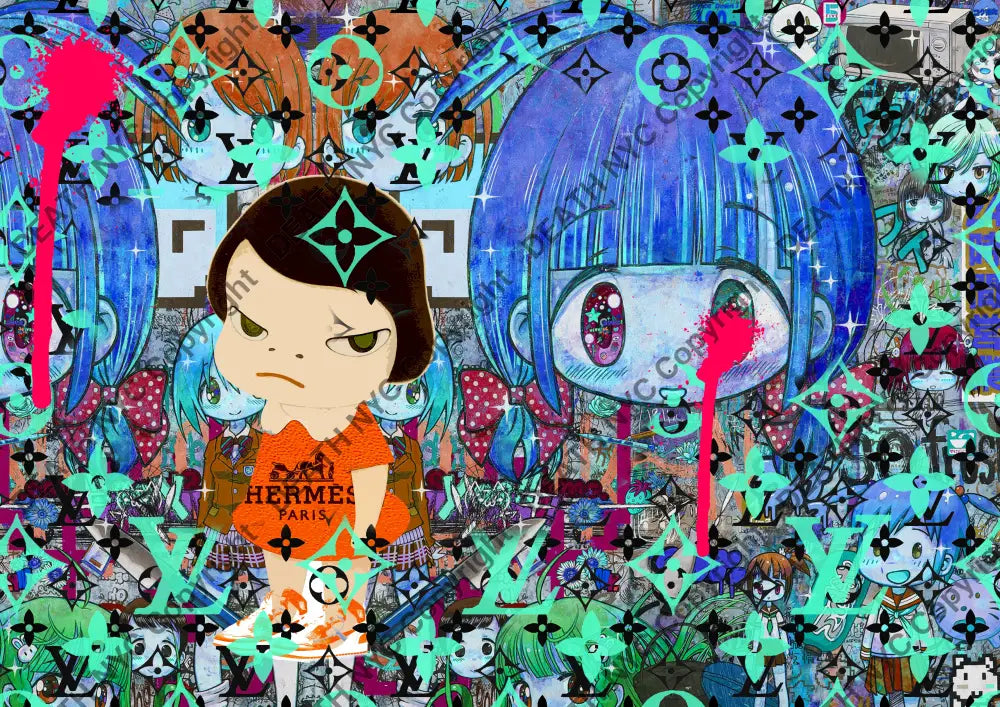Deathq1556 Cute Mr (Edition Of 100) (2022) Art Print