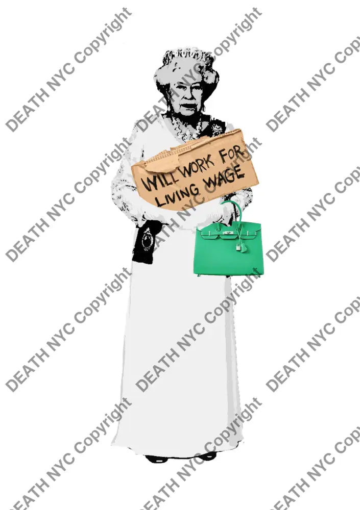 Deathq1560 Queen (Edition Of 100) (2022) Art Print