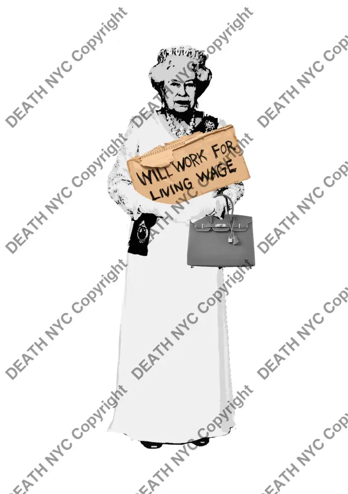 Deathq1561 Queen (Edition Of 100) (2022) Art Print