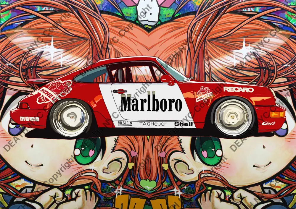 Deathq1683 Marlboro (Edition Of 100) (2022) Art Print