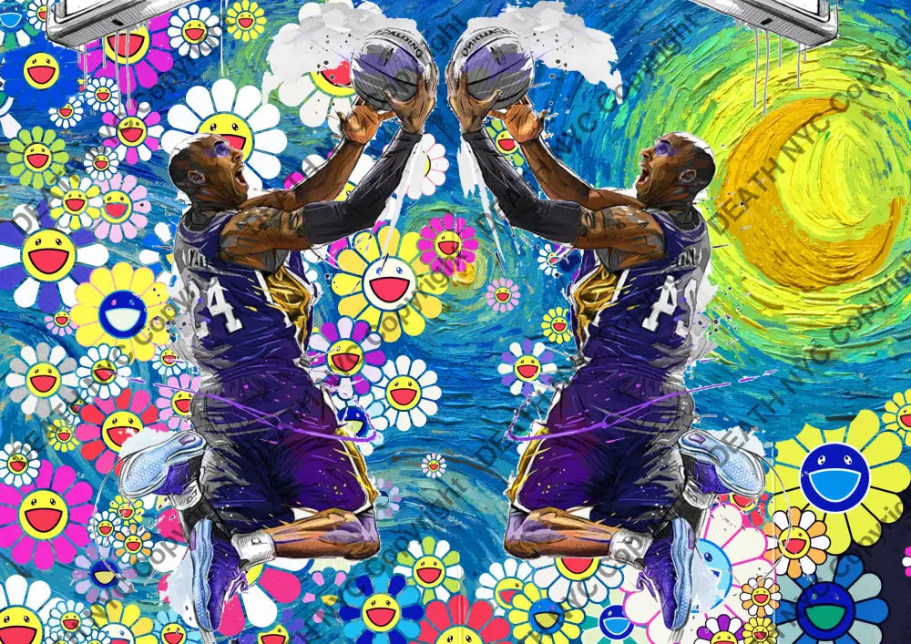 Deathq1744 Kobe (Edition Of 100) (2022) Art Print