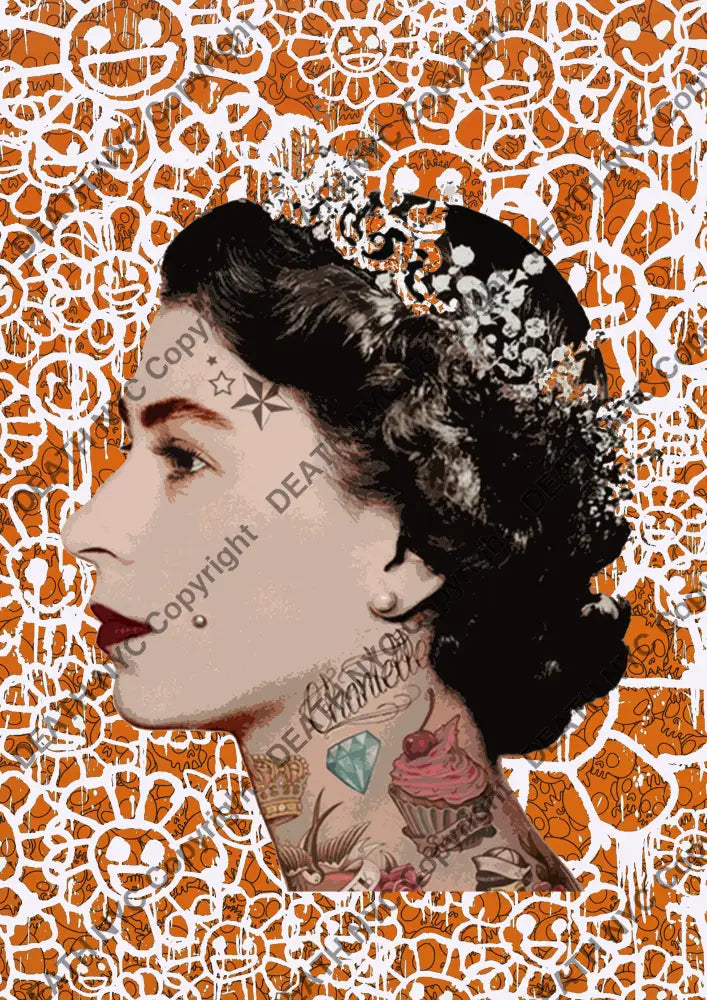 Deathq1749 Queen (Edition Of 100) (2022) Art Print