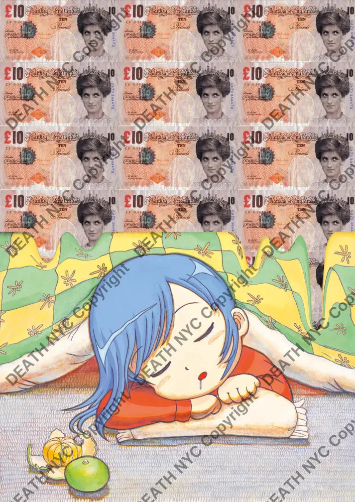 Deathq1777 Anime (Edition Of 100) (2022) Art Print