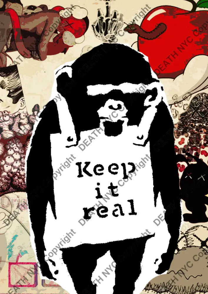 Deathq188 Banksy (Edition Of 100) (2022) Art Print