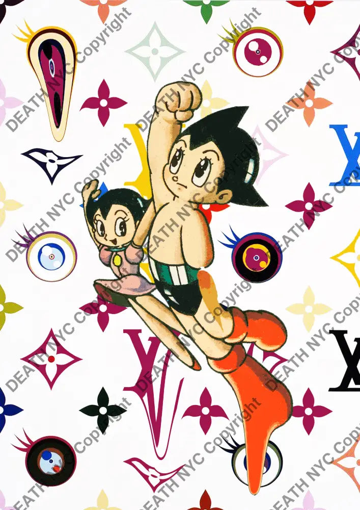 Deathq1989 Astro Boy (Edition Of 100) (2022) Art Print