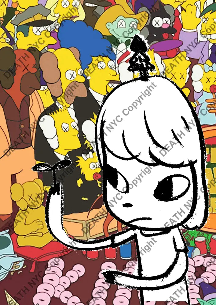 Deathq209 Cute (Edition Of 100) (2022) Art Print
