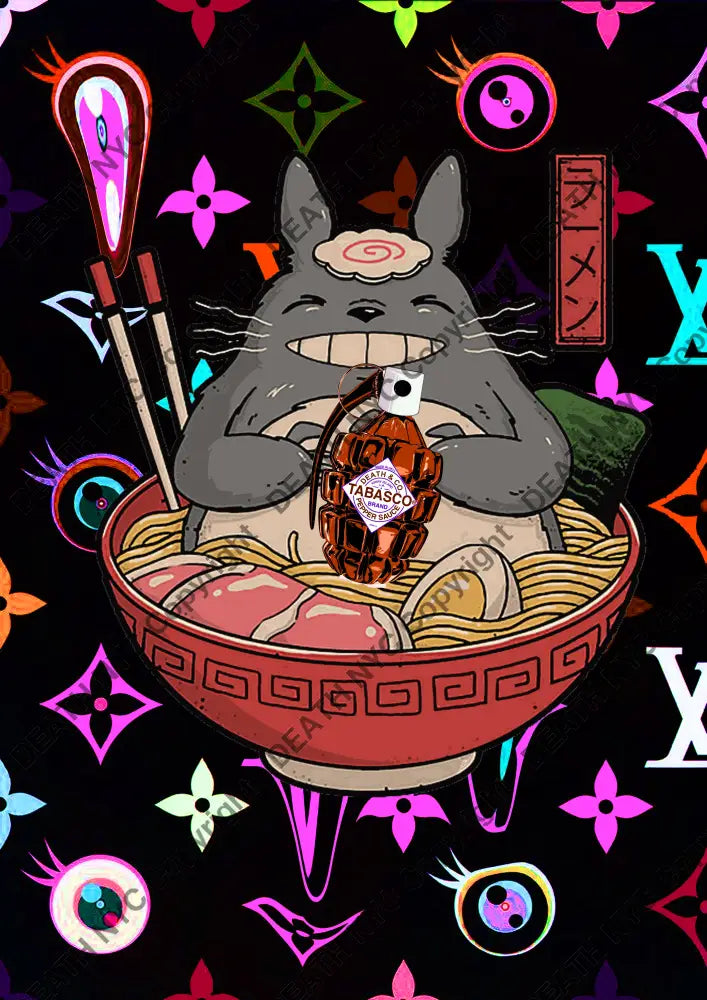 Deathq2267 Totoro (Edition Of 100) (2022) Art Print