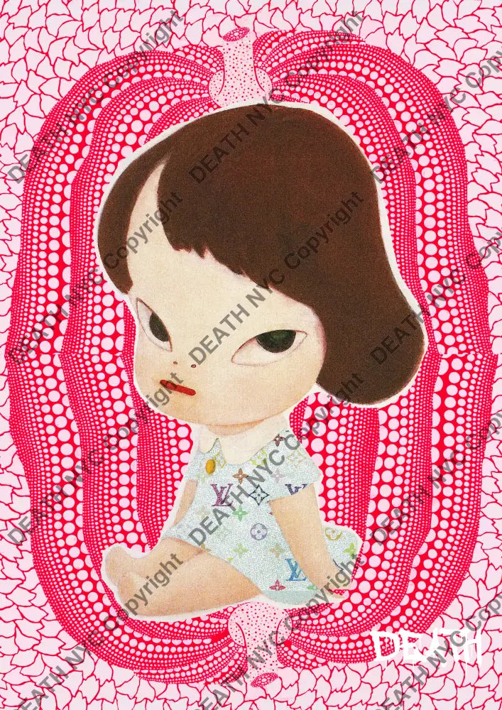 Deathq227 Cute (Edition Of 100) (2022) Art Print