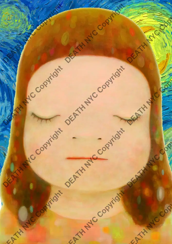 Deathq2343 Cute (Edition Of 100) (2022) Art Print