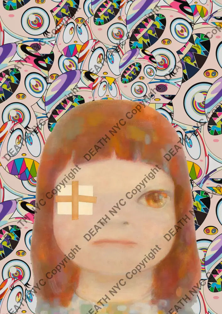 Deathq2401 Cute (Edition Of 100) (2022) Art Print