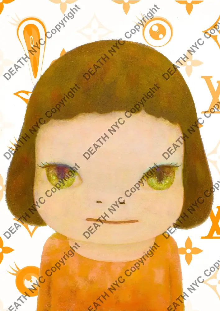 Deathq2411 Cute (Edition Of 100) (2022) Art Print