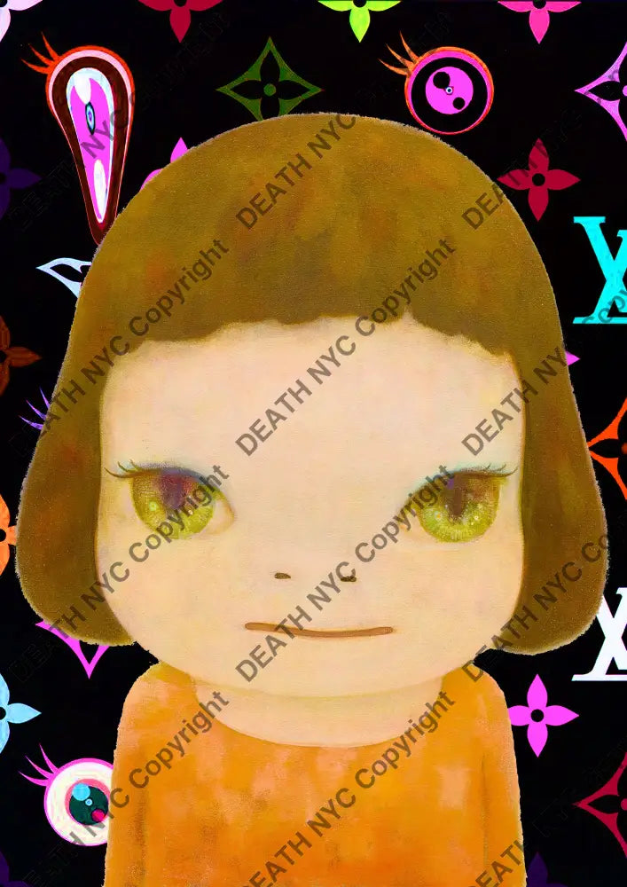 Deathq2413 Cute (Edition Of 100) (2022) Art Print