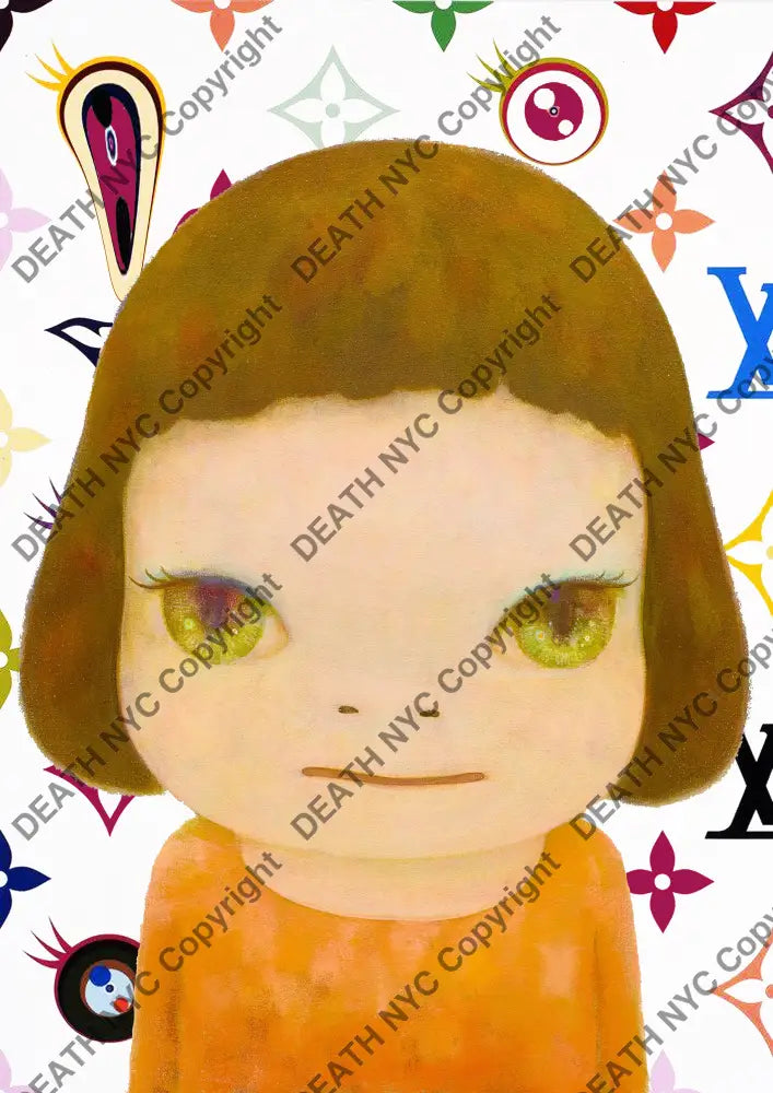 Deathq2414 Cute (Edition Of 100) (2022) Art Print