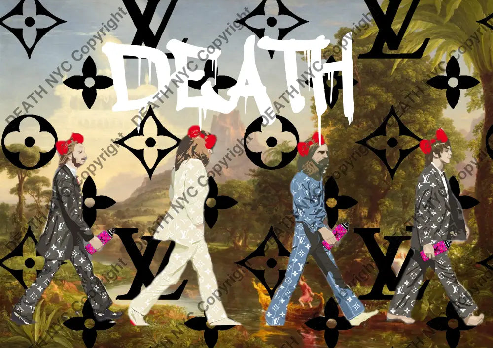 Deathq250 Beatles (Edition Of 100) (2022) Art Print