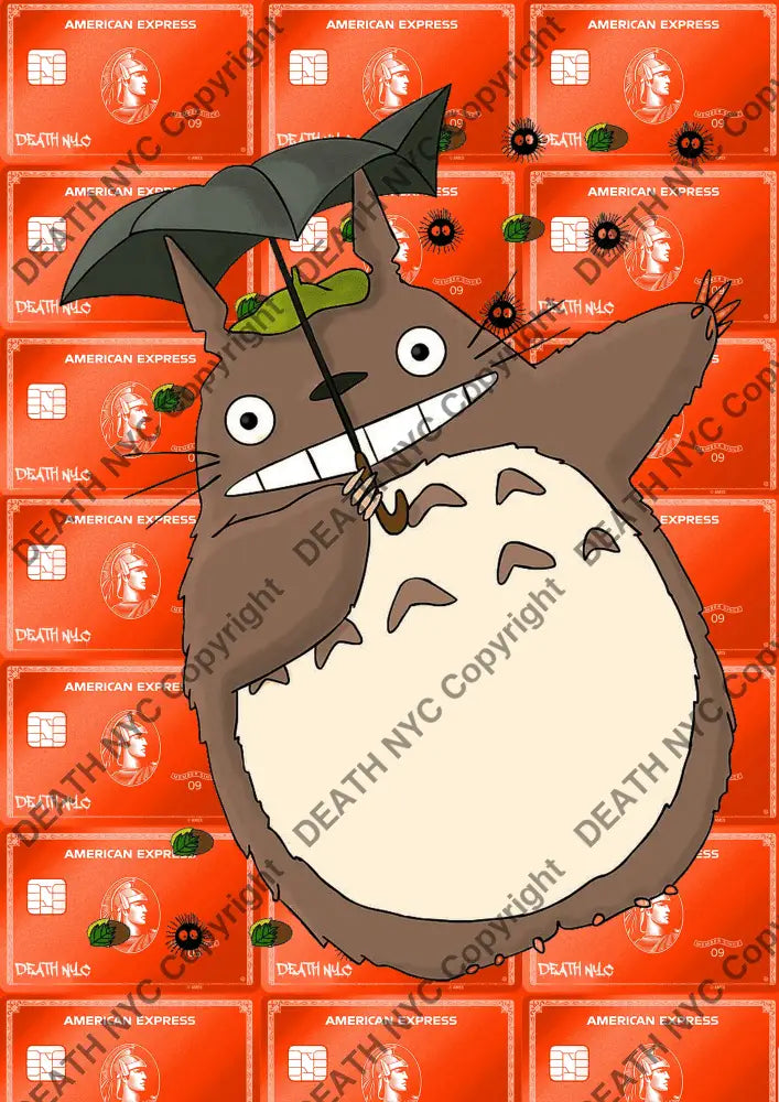 Deathq2627 Totoro (Edition Of 100) (2022) Art Print