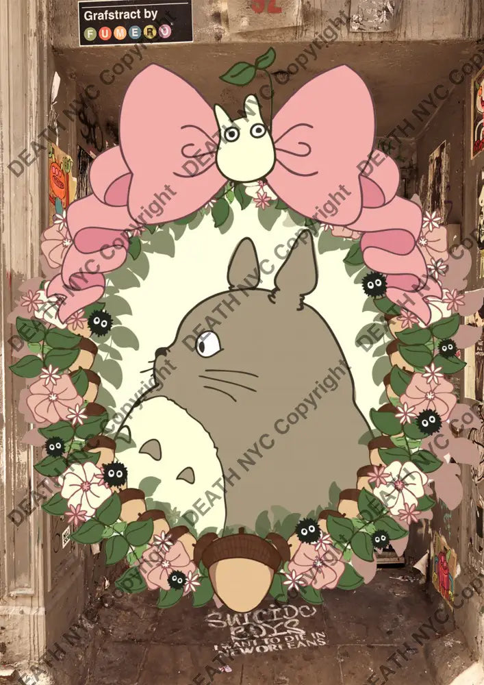 Deathq2631 Totoro (Edition Of 100) (2022) Art Print