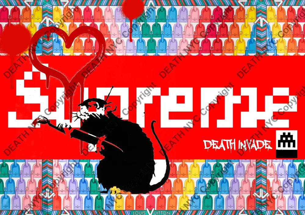 Deathq2662 Banksy (Edition Of 100) (2022) Art Print