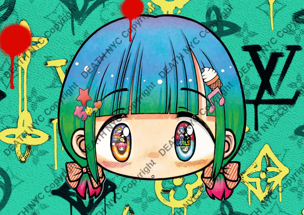 Deathq2702 Mr (Edition Of 100) (2022) Art Print