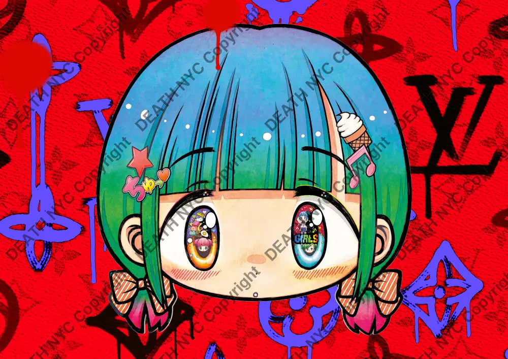 Deathq2704 Mr (Edition Of 100) (2022) Art Print