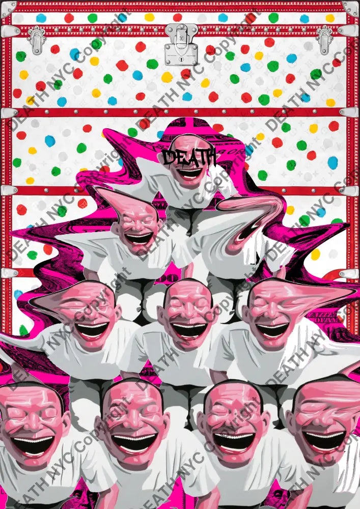 Deathq274 Haha (Edition Of 100) (2022) Art Print