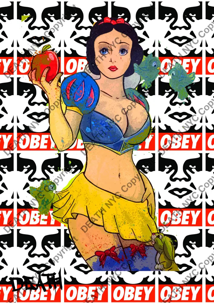 Deathq336 Snow White (Edition Of 100) (2022) Art Print